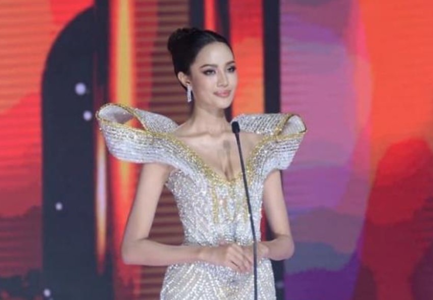 Nhan sắc người đẹp 20 tuổi chiến thắng vương miện Hoa hậu Hoàn vũ Thái Lan 2024 sau 2 năm giành Á hậu