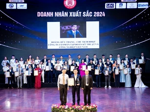 Một doanh nghiệp lập "cú đúp" giải thưởng Thương hiệu nổi tiếng Quốc gia năm 2024