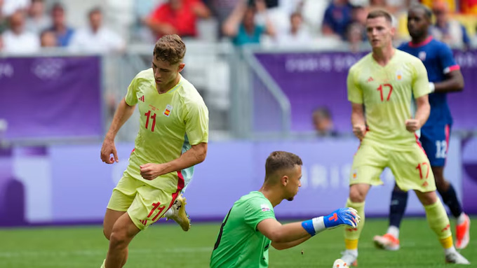 Sao Barca đưa Tây Ban Nha giành vé vào tứ kết Olympic Paris 2024