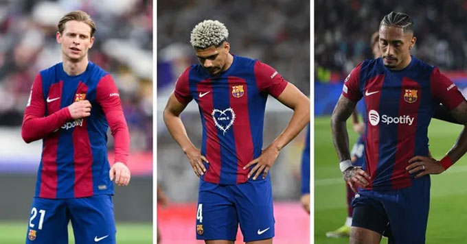 Barca phải bán 8 cầu thủ để có tiền cho 1 tân binh