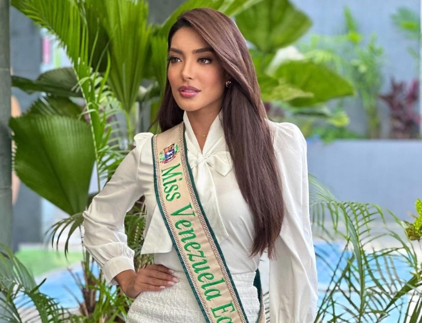 Người đẹp Venezuela cao 1,72 m sang Việt Nam thi Hoa hậu Trái Đất
