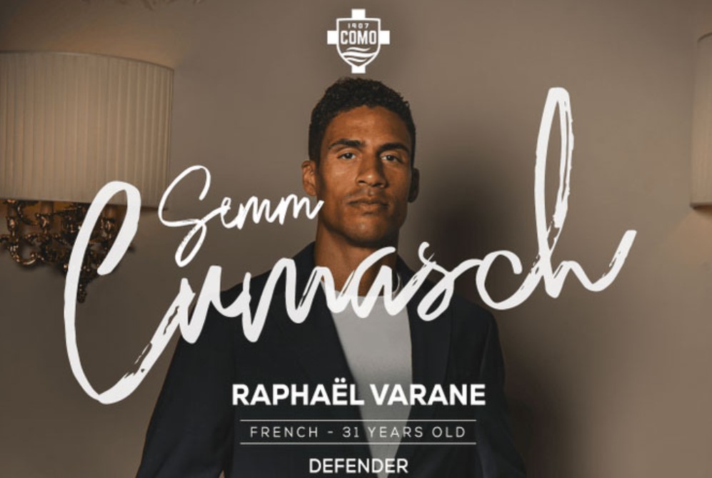 Varane chính thức làm học trò của Fabregas