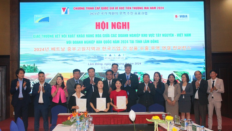 42 biên bản hợp tác ký kết giữa doanh nghiệp Tây Nguyên và Hàn Quốc 