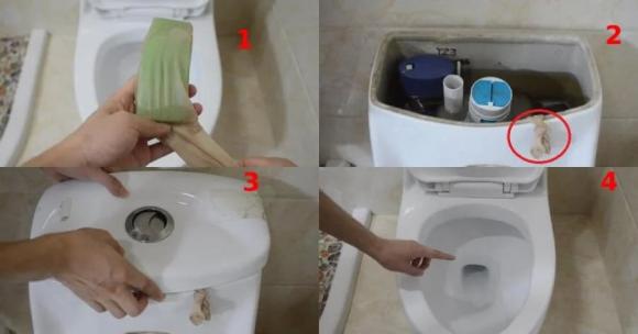 Tất cũ đừng vứt đi, tận dụng bỏ vào bồn cầu, lợi ích bất ngờ, không biết quá phí