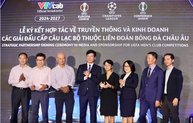 Việt Nam chính thức sở hữu bản quyền UEFA Champions League trong 3 mùa liên tiếp