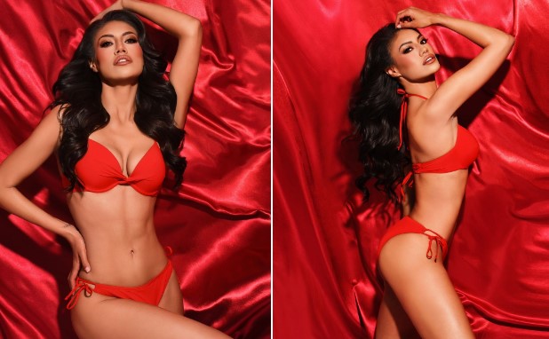 Nhan sắc gợi cảm của cô gái có 2 triệu người theo dõi thi Hoa hậu Hoàn vũ