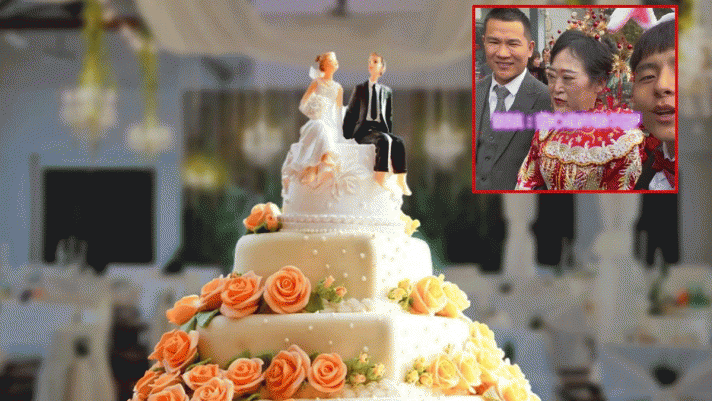 Netizen xôn xao khi thấy cảnh bố mẹ chú rể 33 tuổi khóc nức nở sau khi nghe con dâu U70 nói một câu?