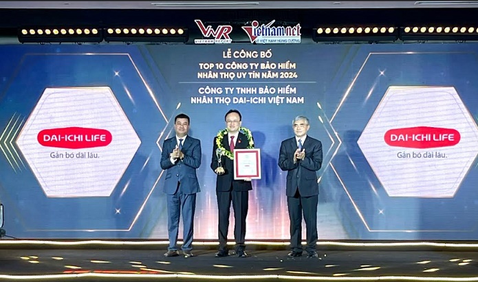 Vietnam Report 'gọi tên' một doanh nghiệp Nhật Bản trong top 3 công ty bảo hiểm uy tín