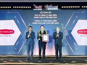 Vietnam Report 'gọi tên' một doanh nghiệp Nhật Bản trong top 3 công ty bảo hiểm uy tín