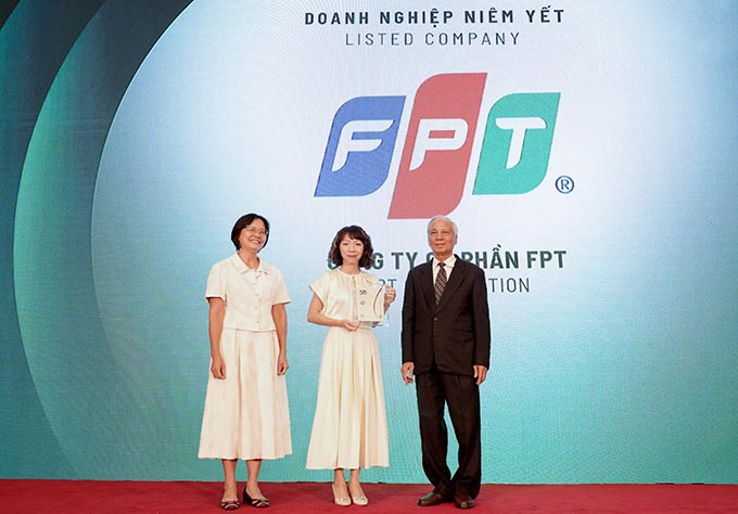 Năm thứ 3 liên tiếp FPT có tên trong top 50 doanh nghiệp phát triển bền vững