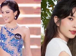 Nam Em có phản ứng gây chú ý sau khi chị gái sinh đôi 'trắng tay' ở Miss Grand Vietnam 2024
