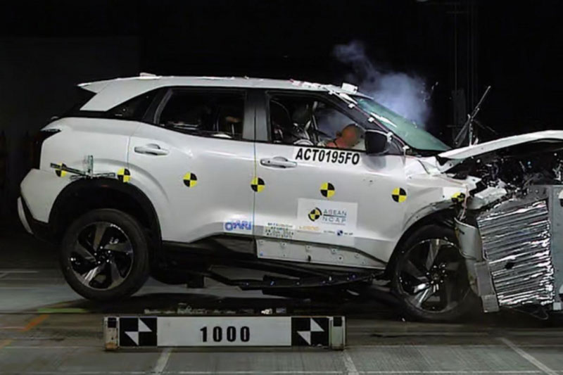 Mitsubishi Xforce đạt điểm tối đa trong thử nghiệm an toàn ASEAN NCAP