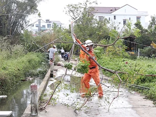 Điện lực miền Trung chủ động ứng phó với mùa mưa bão năm 2024