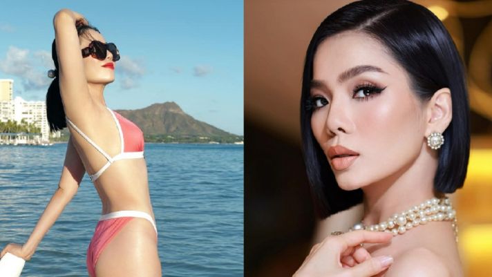 Lệ Quyên táo bạo với bikini 'nhỏ xíu', khoe trọn đường cong chữ S nóng bỏng