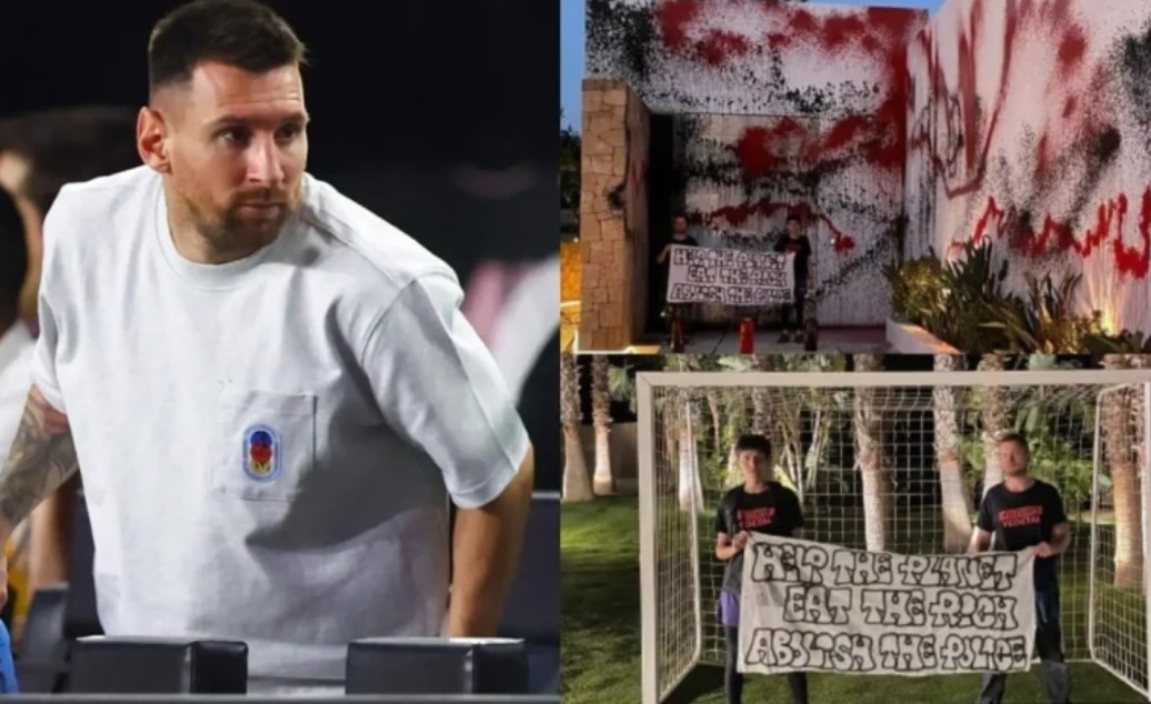 Biệt thự 'bất hợp pháp' của Messi bị phá hoại