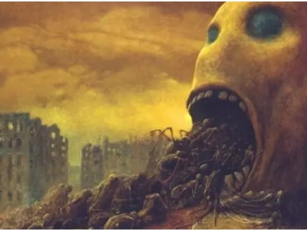 Người họa sĩ sống lại sau tai nạn xe hơi, khi tỉnh dậy ông đã vẽ ra hình ảnh địa ngục từ trong ký ức, khiến người ta ớn lạnh sống lưng