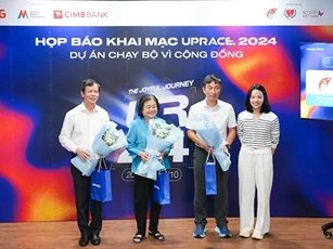 Khởi động dự án chạy bộ vì cộng đồng UpRace 2024