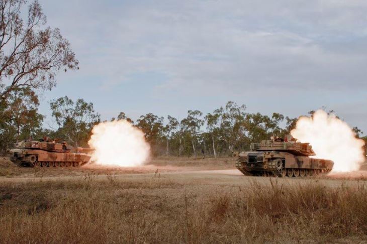 Hàng chục xe tăng M1A1 Abrams từ Australia sắp tham chiến