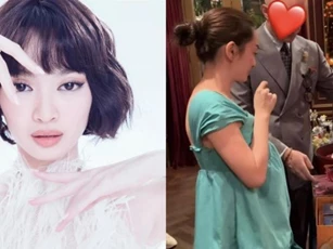 Kaity Nguyễn bị bắt gọn khoảnh khắc lộ bụng lùm lùm, nghi vấn mang thai ở tuổi 25