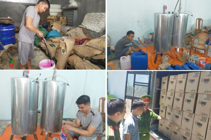 B&#x1EAF;t qu&#x1EA3; tang 2 c&#x1A1; s&#x1EDF; s&#x1EA3;n xu&#x1EA5;t n&#x1B0;&#x1EDB;c gi&#x1EB7;t gi&#x1EA3; th&#x1B0;&#x1A1;ng hi&#x1EC7;u OMO