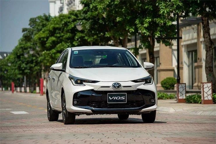 Phân khúc sedan cỡ B tháng 07/2024: Toyota Vios bán nhiều gần gấp đôi Hyundai Accent 513164