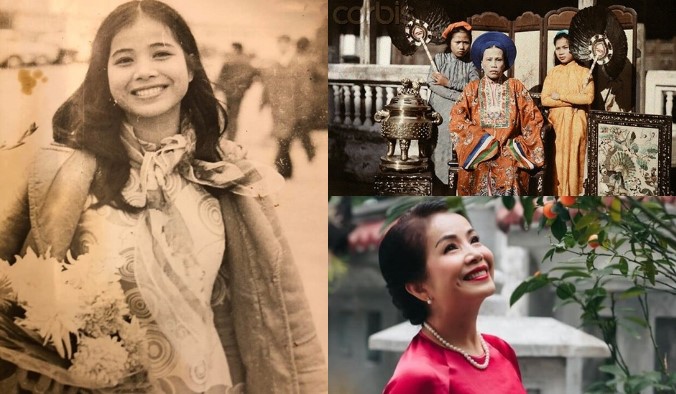 Nữ nghệ sĩ hiếm hoi của Việt Nam thuộc dòng dõi hoàng tộc, là hậu duệ của vị vua yêu nước nổi tiếng