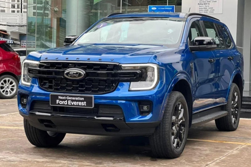 Phân khúc SUV cỡ D tháng 7/2024: Ford Everest và Hyundai Santa Fe vẫn là hai mẫu xe bán chạy nhất