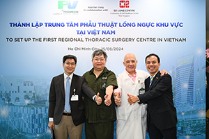 Bệnh viện FV và đối tác Singapore hợp tác thành lập trung tâm phẫu thuật lồng ngực