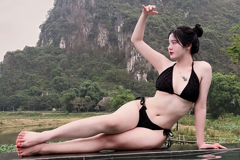 Nét gợi cảm khó cưỡng của hot girl Nam Định