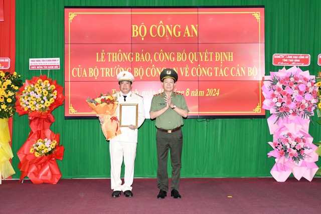 Trà Vinh có tân giám đốc công an tỉnh