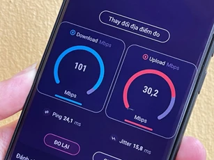 Tốc độ Internet di động tại Việt Nam ghi nhận mức tăng nhẹ