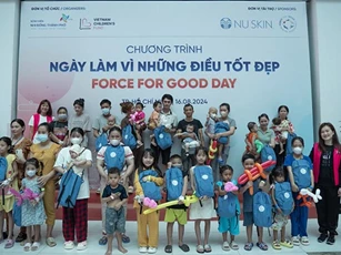TP Hồ Chí Minh: Tài trợ hơn 200 triệu đồng cho trẻ em tại Bệnh viện Nhi đồng thành phố