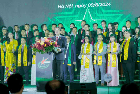 Tổng Giám đốc Bigfa đạt danh hiệu 'Top 10 Doanh nhân trẻ khởi nghiệp xuất sắc 2024'