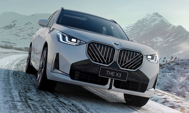 Cận cảnh BMW X3 2025 phiên bản trục cơ sở dài