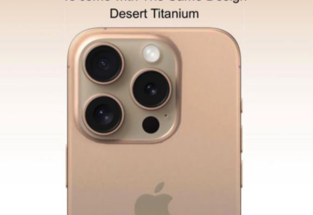 iPhone 16 lộ phiên bản màu Titan sa mạc 'cực chiến', chắc chắn tạo cơn sốt màu sắc trong năm nay!