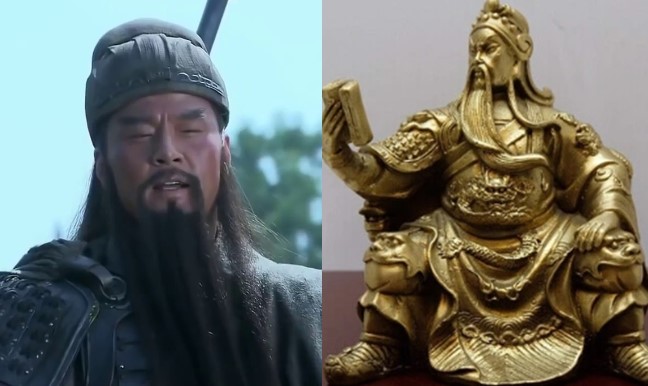 Tại sao hầu hết các bức tượng ông Quan Vũ đều nhắm mắt?