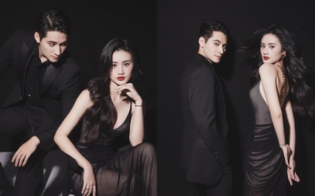 Hoa hậu Ý Nhi diện đồ gợi cảm bên Tuấn Ngọc