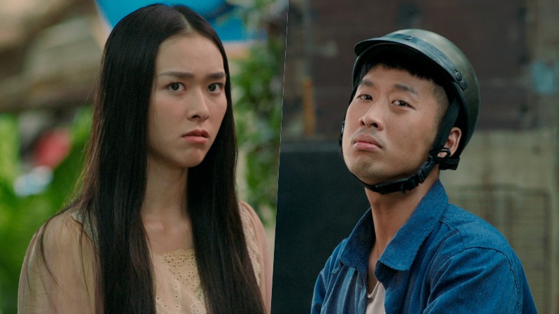 Diệp Bảo Ngọc “giành giật” với các hồn ma khác để Tuấn Trần trúng số trong “Làm giàu với ma”