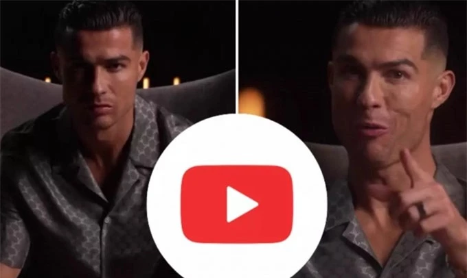 Ronaldo có thể thu về từ 3 đến 5 triệu USD mỗi tháng từ YouTube