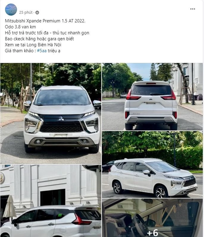 Mitsubishi Xpander 2022 khấu hao tới 150 triệu đồng sau 2 năm lăn bánh 517513