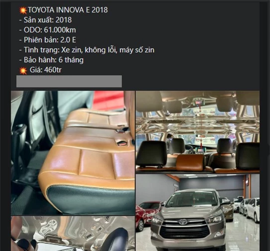 toyota innova 2018