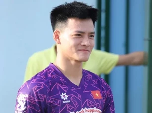 Tiền đạo U22 Việt Nam báo tin vui đến HLV Kim Sang Sik