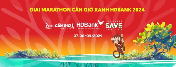 Nhiều hoạt động ý nghĩa tại “đường đua xanh” độc đáo Green Cần Giờ Marathon HDBank 2024