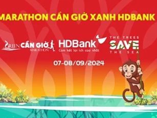 Nhiều hoạt động ý nghĩa tại “đường đua xanh” độc đáo Green Cần Giờ Marathon HDBank 2024
