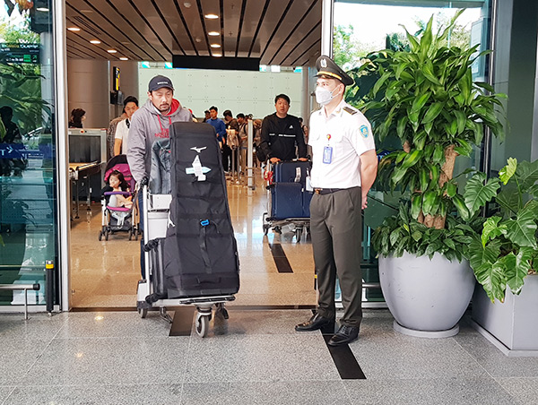 Sân bay Đà Nẵng tăng cường kiểm soát an ninh dịp lễ 2/9