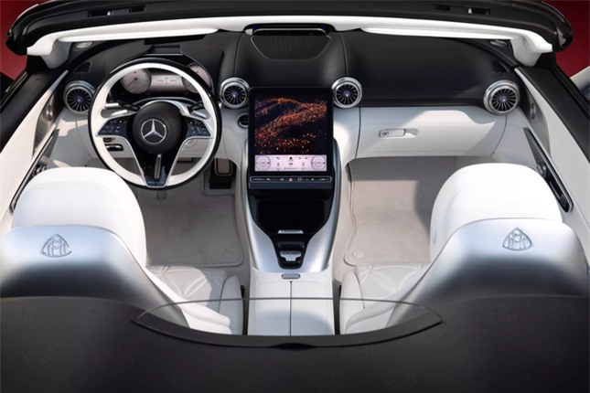 Cận cảnh mẫu mui trần 2 cửa đầu tiên của Maybach ảnh 4