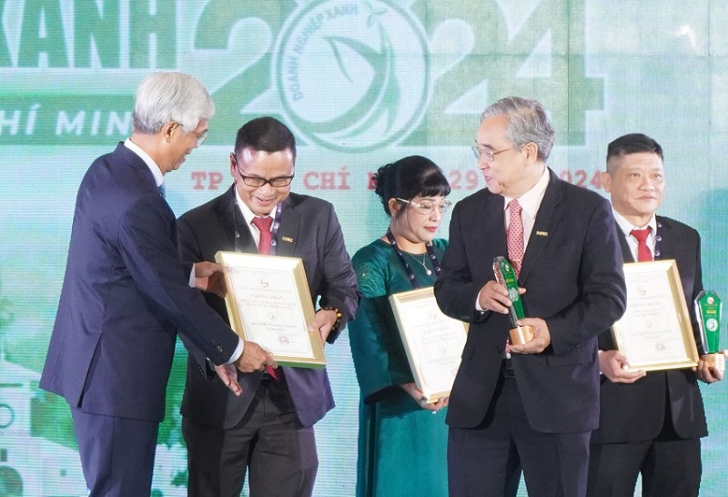 Tôn vinh 98 doanh nghiệp xanh TP Hồ Chí Minh năm 2024