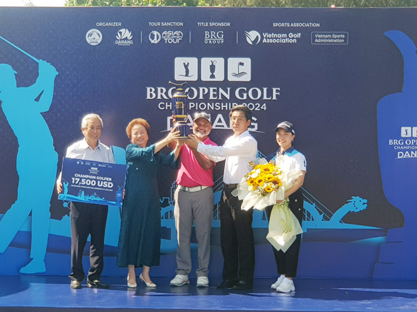 Gôn thủ Ấn Độ đoạt chức vô địch BRG Open Golf Championship Danang 2024