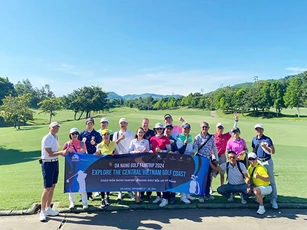 Đoàn famtrip lữ hành quốc tế khảo sát du lịch golf tại Đà Nẵng