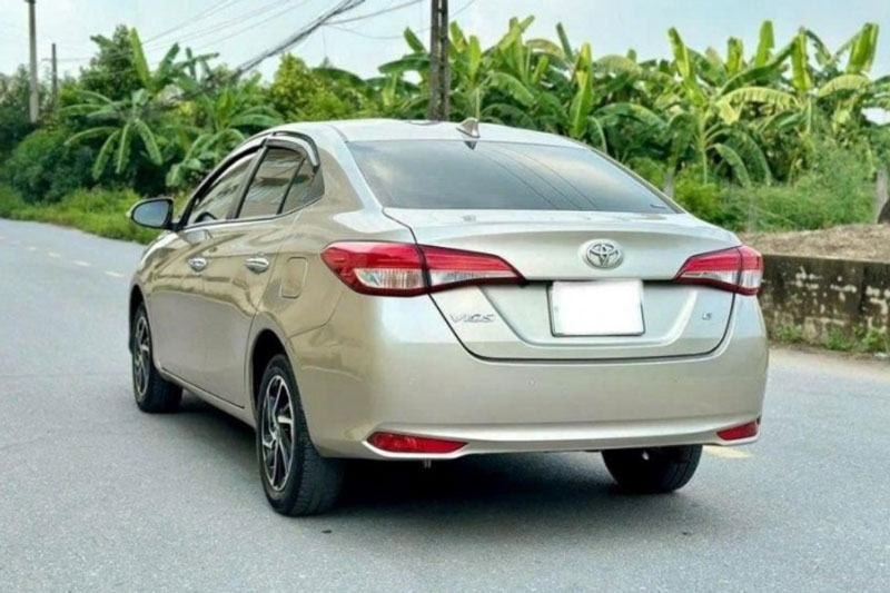 Bất ngờ giá bán lại của 'xe quốc dân' Toyota Vios sau 3 năm sử dụng